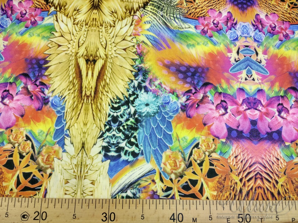 Ткань Хлопок  Cavalli 37310 3