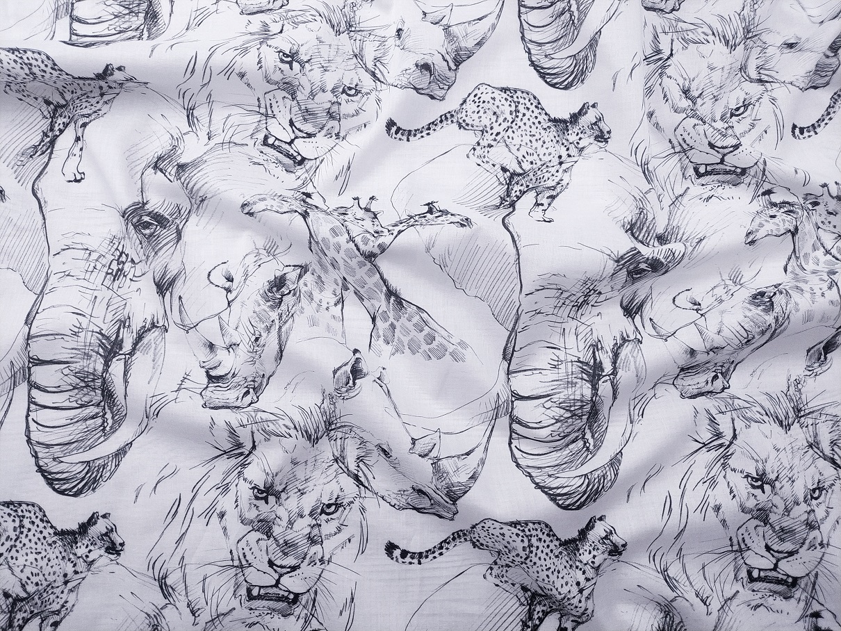 Ткань Поплин  41401 2